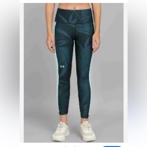 Under Armour Pants - Women's HeatGear® Crop Deep Cyan/Breeze
Legging | Under Armour NWOT-Sz XL